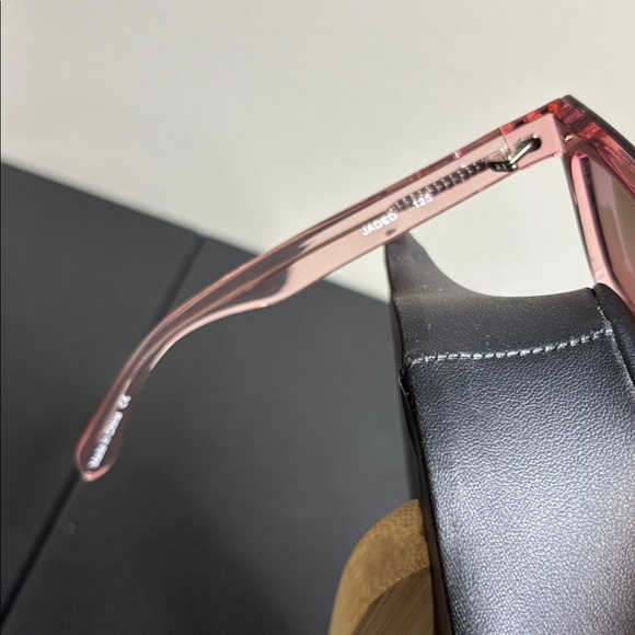 Quay Australia Pink Oversized Jaded 125 Sunglasses main image 4